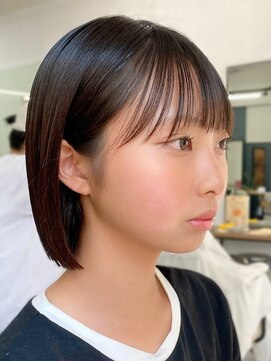 ルアン 上通り(ruen) 熊本ボブ ボブカット ボブヘア 縮毛矯正 美髪矯正 20代30代40代