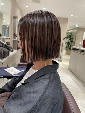 クララ ヒロシマセカンドフロア(CLALA Hiroshima 2nd floor) ぱつんとボブ