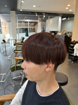 グラム(gram) レッドブラウン×マッシュ