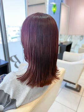 ボルドー系ミディアムレイヤー