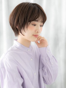 大人可愛い髪質改善エモージュ小顔ショートs小山20代30代40代