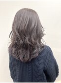ラベンダーグレージュカラー【髪質改善/白髪ぼかし/カラー】