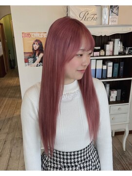 セットアップ 岡山北長瀬店(SET-UP) ピンクカラー×Wカラー