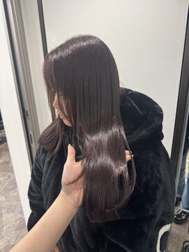 ヘアースマイルクー(HAIR SMILE COEUR) 【COEUR/YUI】ピンクブラウン 艶髪 ♪