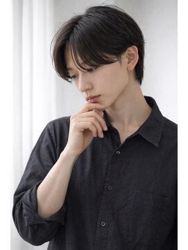 エフコード 難波(F-CODE) 毛流れセンターパート【ニュアンスパーマ】