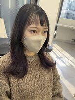 ゴウトゥデイシェアサロン 町田店(GO TODAY SHAiRE SALON)&nbsp;グラデーションラベンダー