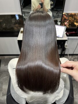 ピリオド 蒲田(Period.) 艶カラー×髪質改善トリートメント【福見】