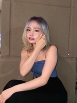 リコヘアー(LiCO HAIR)&nbsp;那覇/イメチェン/ピンクベージュ/アンブレラカラー/前髪