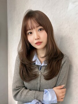 クム(kumu) 【kumu】 ロングレイヤー/顔周りカット/前髪/栄/名古屋