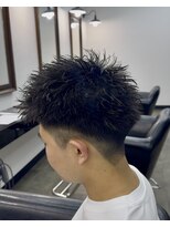 ザ クロー(THE CROW)&nbsp;仏陀パーマツイスパスパイキーショートスパイキーパーマ