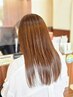【ダメージレス★】キラ水カラー+髪質改善トリートメント+カット ¥22,000→