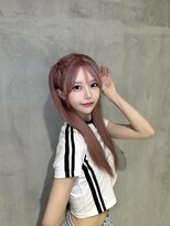 シックス バイ インク 渋谷(SIX by INK.)&nbsp;ダークブルー/デジタルパーマ/ワンホンレイヤー[渋谷]