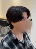コムドットやまと風ナチュラルセンターパート
