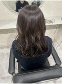 ラベンダーブラウン　髪質改善トリートメント