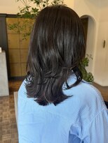 ヘアーアイスカルテット(HAIR ICI QUARTET)&nbsp;夏カラー×ブリーチなしカラー◎艶髪グレージュ×小顔レイヤー