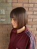 【カット指名多数の中村限定】カット+ダメージレスカラー ¥12320→