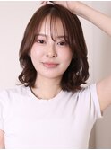 似合わせカット30代40代50代イメチェン小顔セミディ0703