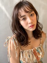 フリップビーアヴェダ(FLIP B AVEDA)&nbsp;本八幡×ミディアムレイヤー×ゆるウェーブ
