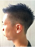 【新宿TOMCAT】爽やかショートネイビーブルー