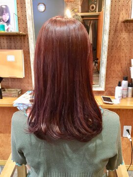 ヘアーサロン アトリエ(Hair salon ATORIE) 大人カワイイ♪ベリーピンクカラー