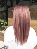 ルーナヘアー(LUNA hair) 『京都 ルーナ』pink!pink!pink! ケアブリーチ デザインカラー