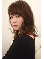 コクウ(cocu)&nbsp;ミディアムレイヤー×グレージュ