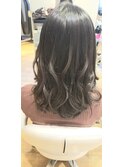 ミディアムミックスカール！Nドットカラーで圧倒的透明感