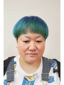 フィズ ヘア 三条店(fizz hair) 個性派！マッシュグラデーション