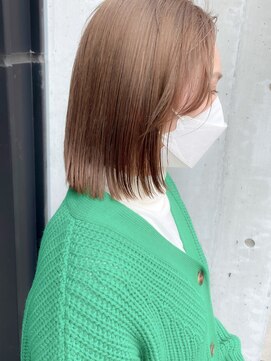 アイリー 名古屋(A/LEE) 切りっぱなし/ベージュカラー