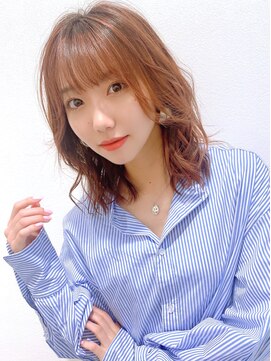 ラ ブレス あべのキューズ(LaBless) 大人かわいいニュアンスミディアム[ 20代 30代 40代]（天王寺)