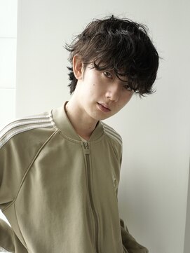 ディッセンバー 神宮前(December) ニュアンスマッシュ/マッシュパーマ/グレージュアッシュ/