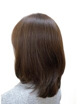 黄ぐまくん美容室 ミディアム レイヤー