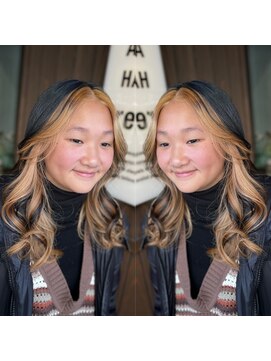 カフェアンドヘアサロン リバーブ(cafe&hair salon re:verb) インナーフレーミングカラー☆