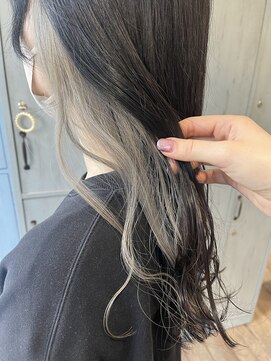 シュシュバイジャガラ 千葉駅北口店(chou chou byJAGARA) イヤリングカラー×ホワイトグレー【chou chou千葉・千葉駅】