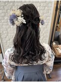 袴×ヘアアレンジ