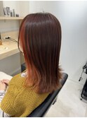 ポイントカラー◎イヤリングカラー【北千住髪質改善】