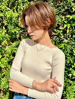 ルアン 上通り(ruen) 大人くびれショート 透明感抜群ベージュカラー