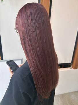 サラビューティーサイト 志免店(SARA Beauty Sight) 【志免】ブリーチ無し/ピンクラベンダーカラー☆山之内