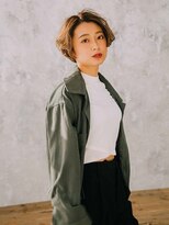 アゲート(Agate)&nbsp;【錦糸町美容院Agate】3Dハイライト外国人風カラー×ボブパーマh