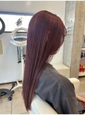 透明感×立体感20代30代40代大人可愛い☆ワインレッドカラー