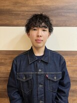 メンズサロン ルーブ 新潟(メンズサロンLOOB)&nbsp;波巻きスパイラルパーマツーブロック刈り上げメンズマッシュ