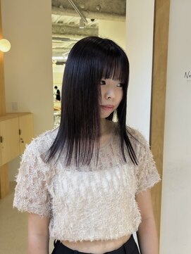 ニール 名古屋 伏見 丸の内(NEELU) 【Neelu_manaca】髪質改善ストレート×暗めのgreige
