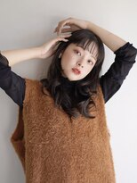 セロ 東辻井店(SERO) 【SERO東辻井】イルミナカラー_暗髪_シースルーバング