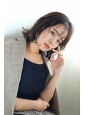 シースルーバング外はねロブ