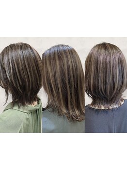 【初めての方も◎】カラー技術に定評のあるCASA。髪や頭皮に負担の少ない艶カラーが自慢【たまプラーザ】