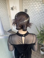 フェリーチェ(Felice)&nbsp;参列ヘア　タイトアレンジ　カチモリヘア