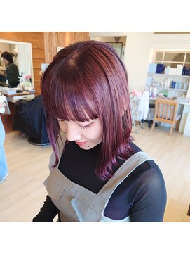 アーチ(arch) 艶髪ブロッサムピンク