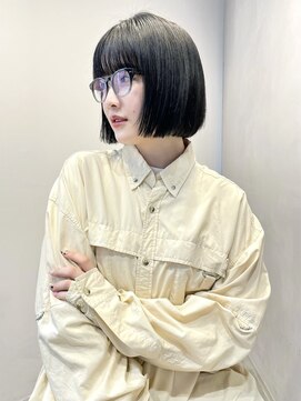 ソト 銀座(soto.) ハイライトカラー/くびれヘア/レイヤーパーマ/ミニボブ[銀座]