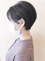 モリオ フロム ロンドン 成増店&nbsp;【morio成増/一戸】大人かわいい耳かけ丸みショートヘア