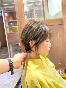 美容室カードル 新小岩店(Cadre) ショート/ショートボブ/wカラー